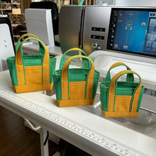 Load image into Gallery viewer, Tiny Tote - Green / Yellow