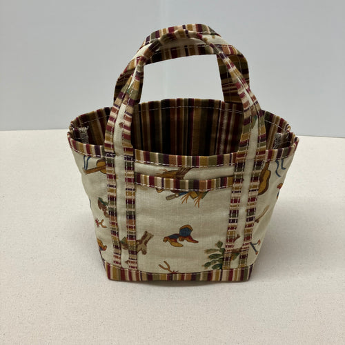 Canvas Tote - Small Short Handle - Cowboy