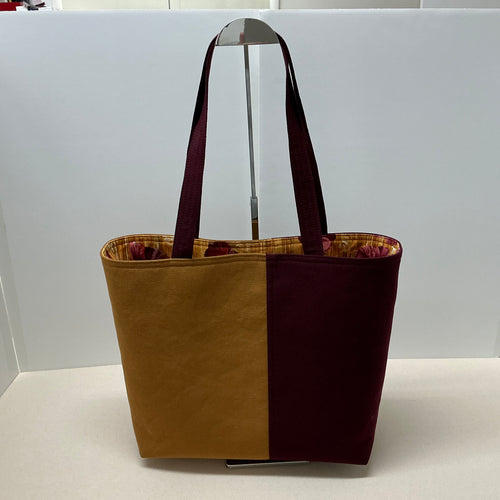 Cumbria Tote - Large - Carhartt & Burgundy